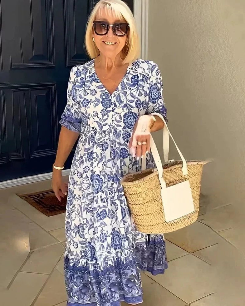 Lia - Elegent and Airy Floral Dress