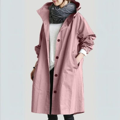 Lena - Relaxed Hooded Trench coat