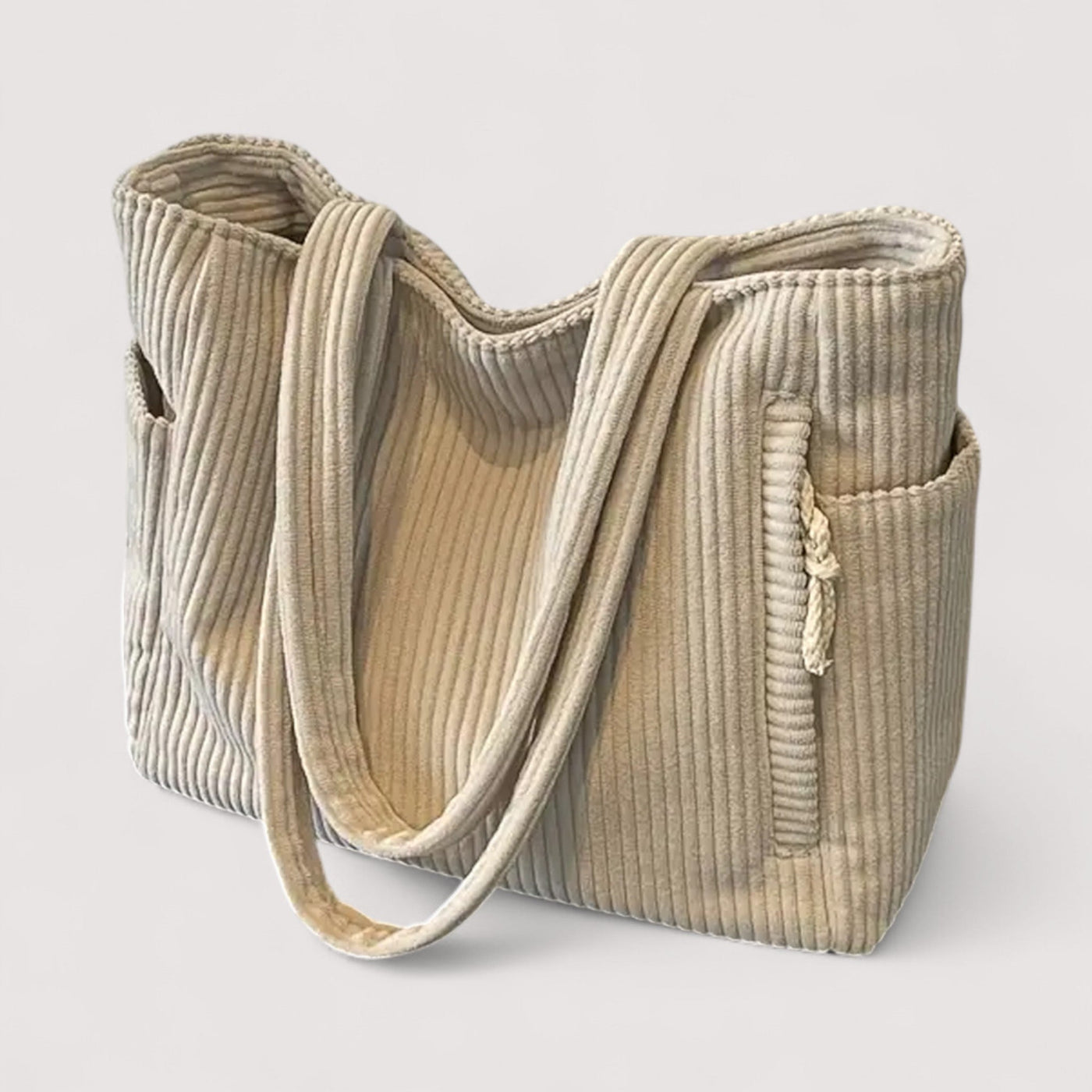 Caroline - Ribbed Everyday Tote