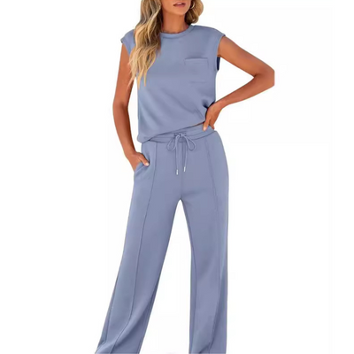 KAIYA – Casual Summer Soft Lounge Co-Ord