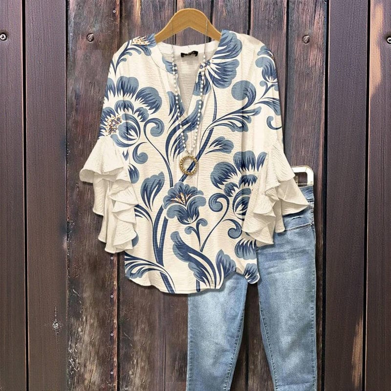 Elenora - Whisper Ruffle Blouse