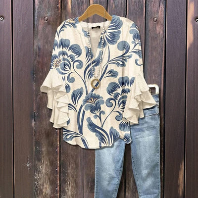 Elenora - Whisper Ruffle Blouse