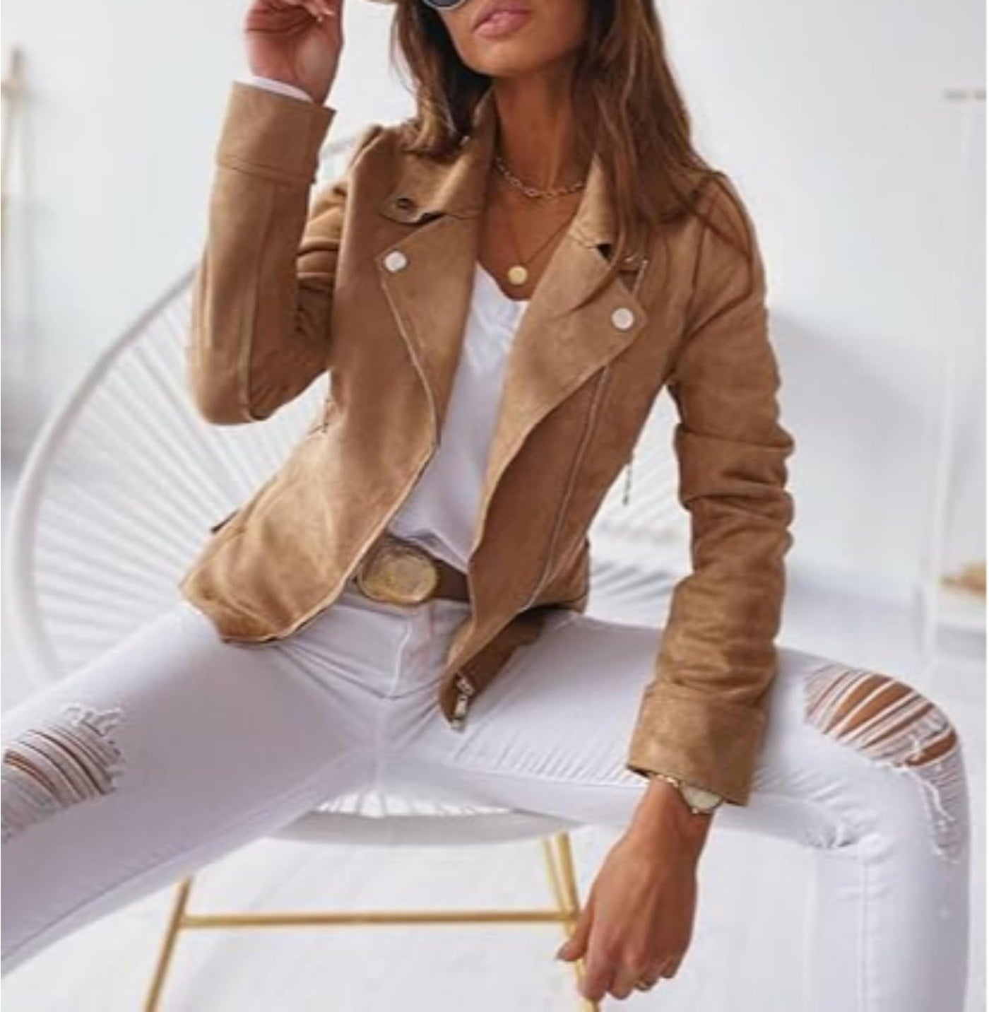 Berenice - Women's Faux Leather Jacket
