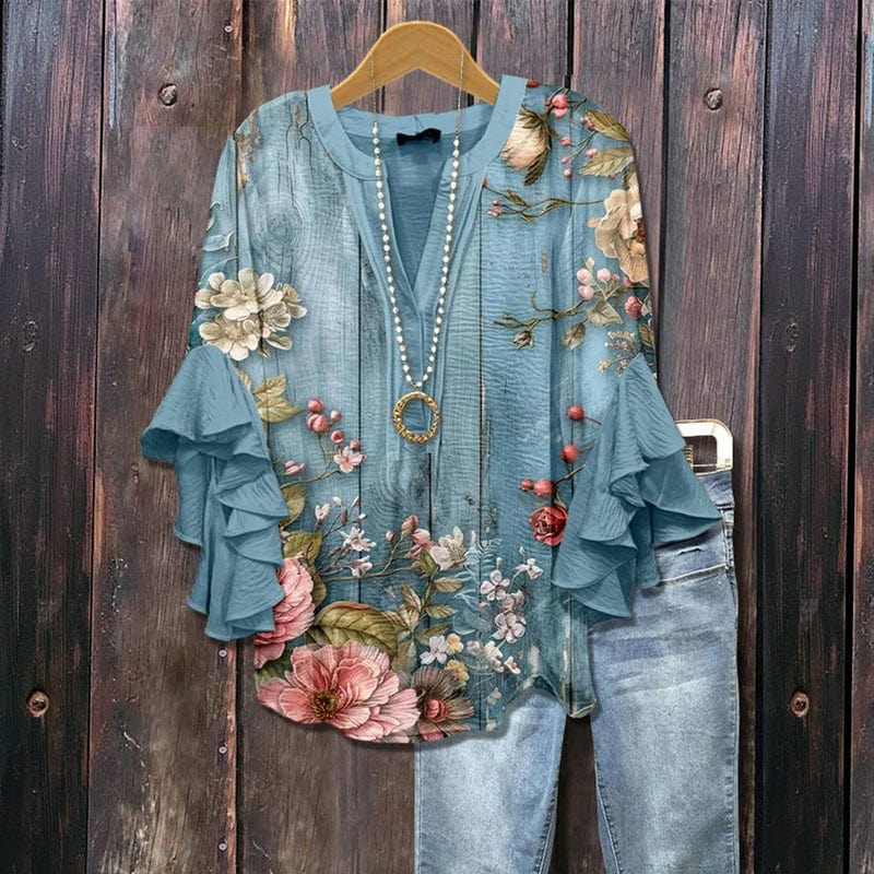 Elenora - Whisper Ruffle Blouse