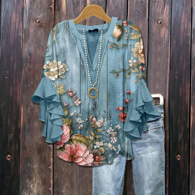 Elenora - Whisper Ruffle Blouse