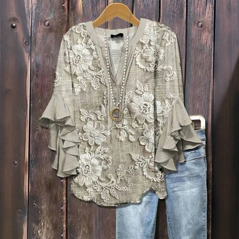 Elenora - Whisper Ruffle Blouse