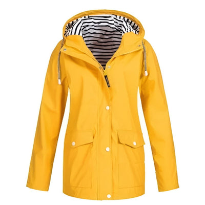 Linda - Hooded Rain Jacket