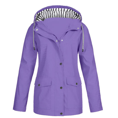 Linda - Hooded Rain Jacket