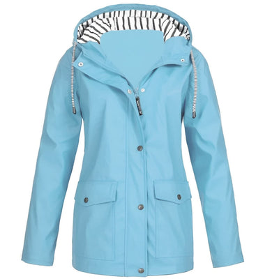 Linda - Hooded Rain Jacket