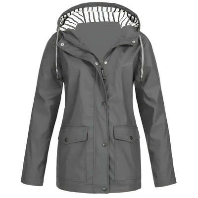 Linda - Hooded Rain Jacket