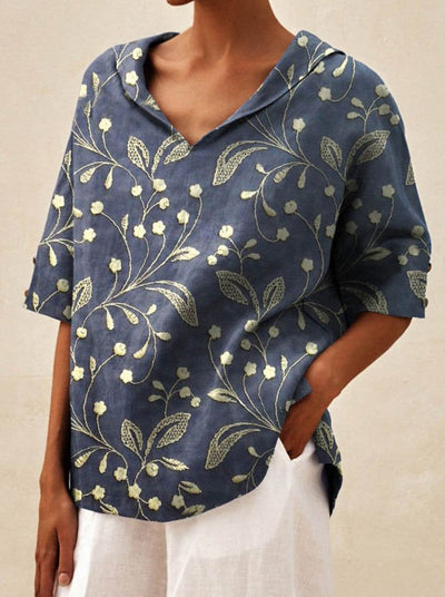 Andrea - Elegant V-neck top