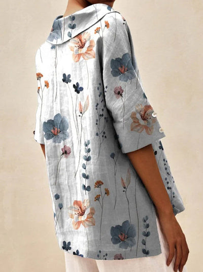 Andrea - Elegant V-neck top