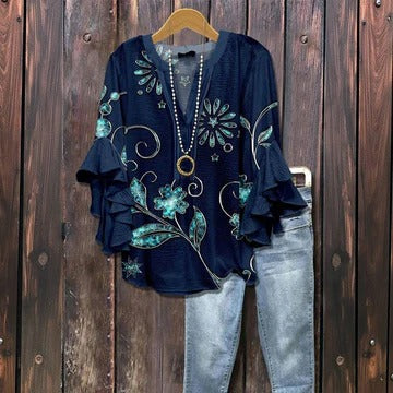 Elenora - Whisper Ruffle Blouse