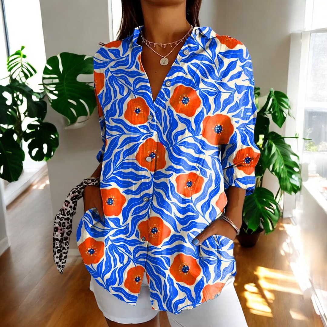 Irelle - Stylish Floral Blouse