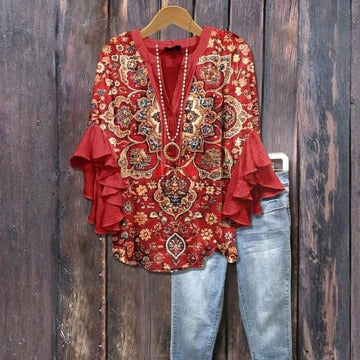 Elenora - Whisper Ruffle Blouse
