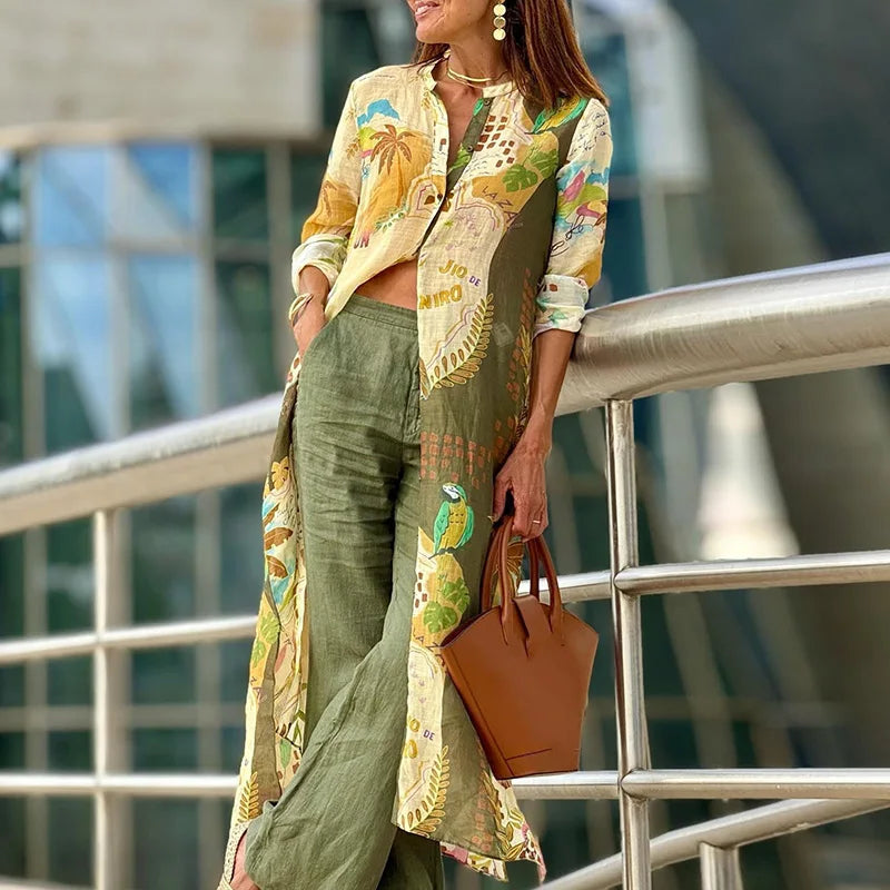 Mireliane – An Elegant Linen Set