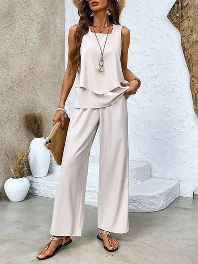 Romy - Light & Elegent Two-Pice Summer Suit