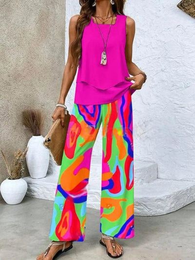 Romy - Light & Elegent Two-Pice Summer Suit