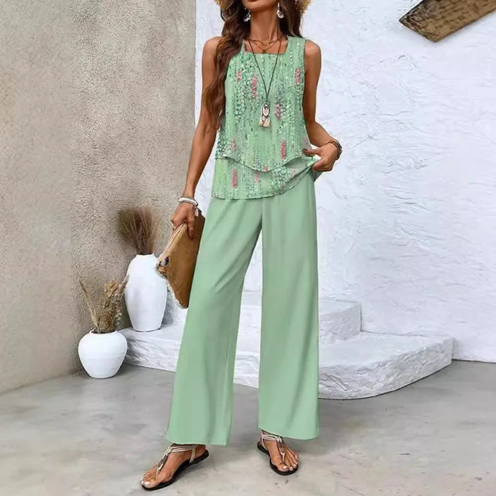 Romy - Light & Elegent Two-Pice Summer Suit