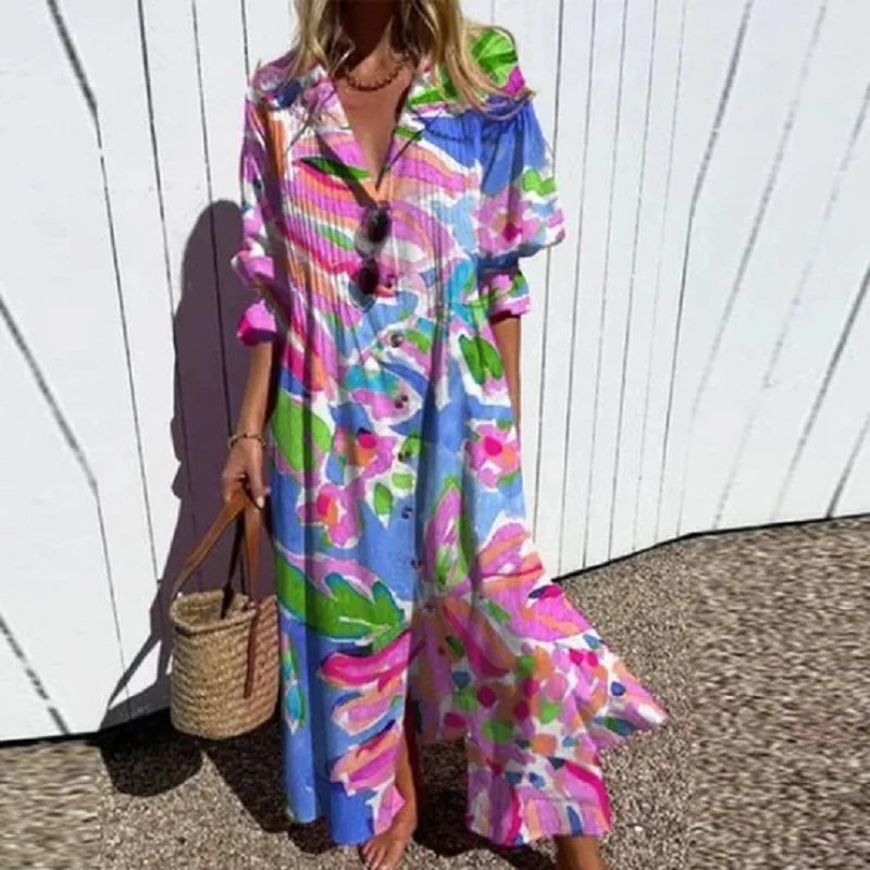 Diara - Luxe Spring Bohemian Dress