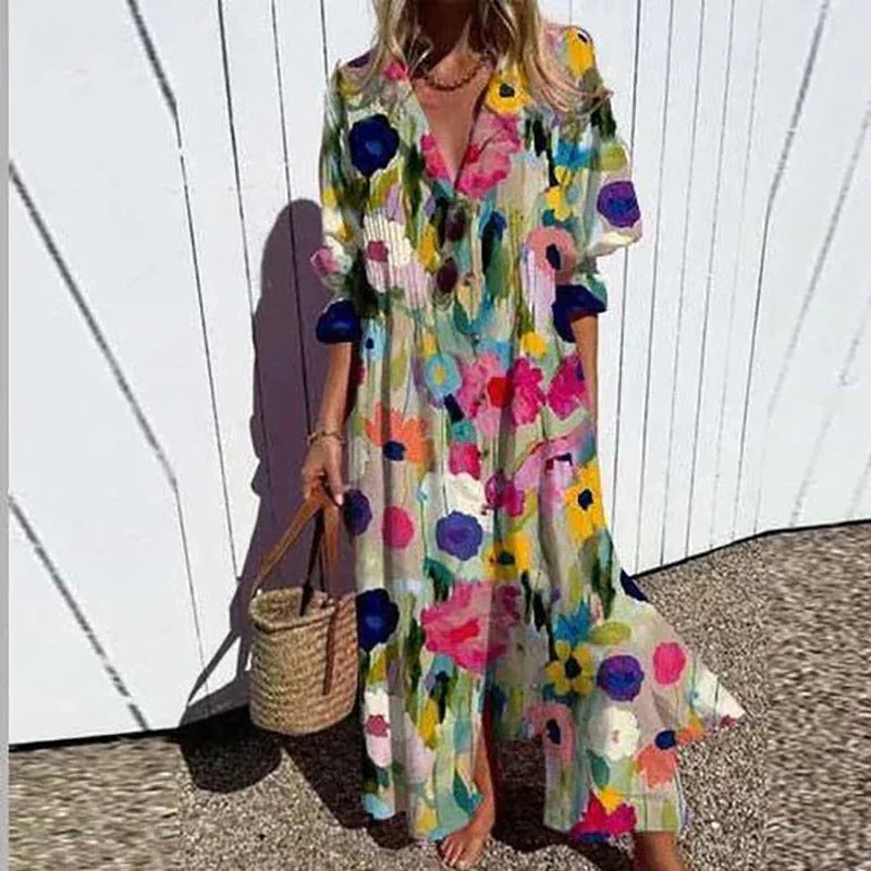 Diara - Luxe Spring Bohemian Dress