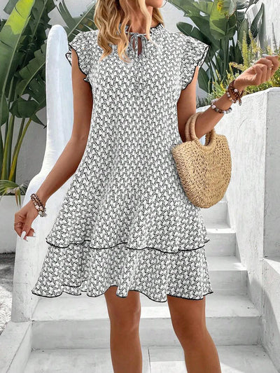 Krest - Elegant Floral Dress