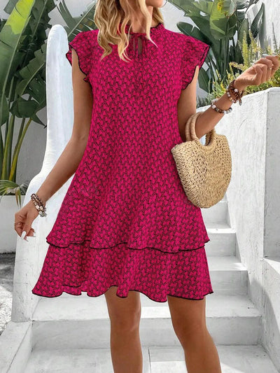 Krest - Elegant Floral Dress