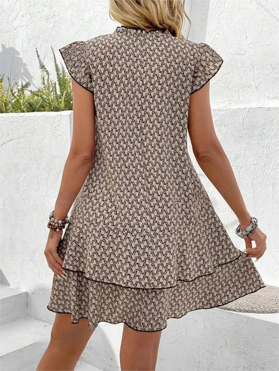 Krest - Elegant Floral Dress