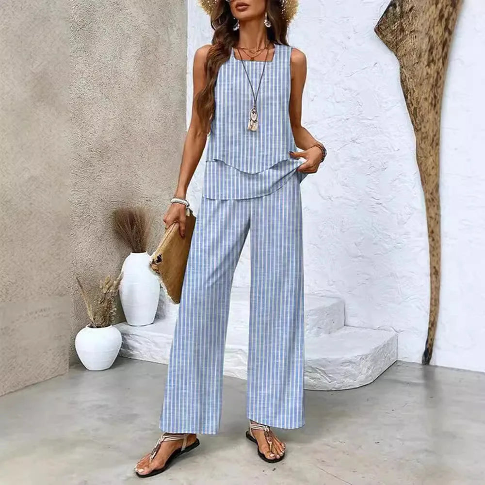 Romy - Light & Elegent Two-Pice Summer Suit