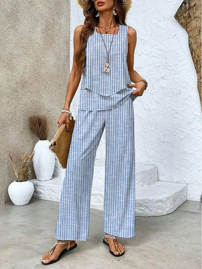 Romy - Light & Elegent Two-Pice Summer Suit