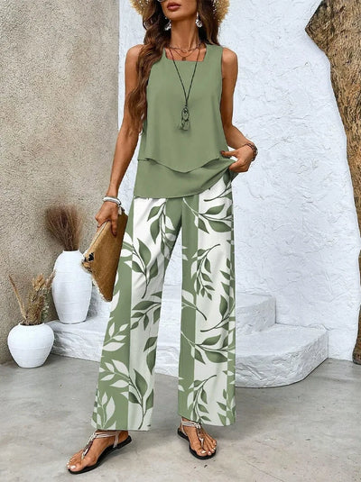 Romy - Light & Elegent Two-Pice Summer Suit