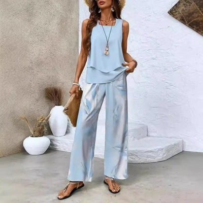 Romy - Light & Elegent Two-Pice Summer Suit
