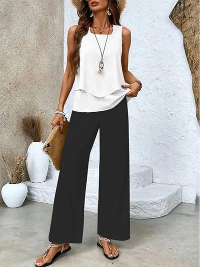 Romy - Light & Elegent Two-Pice Summer Suit