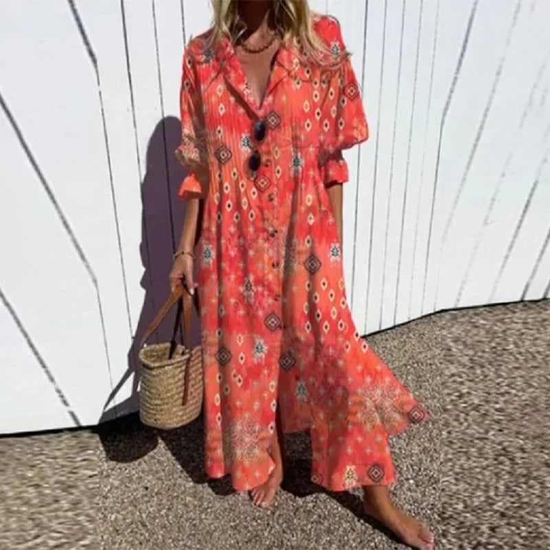 Diara - Luxe Spring Bohemian Dress