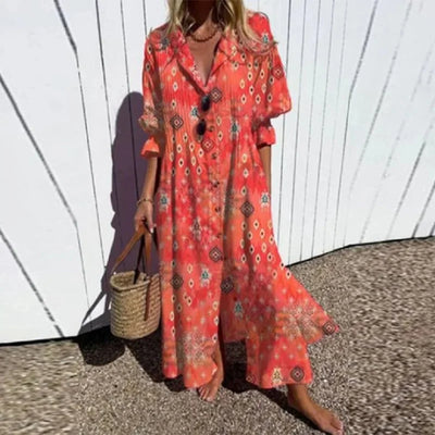 Diara - Luxe Spring Bohemian Dress