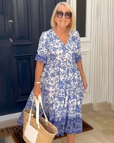 Lia - Elegent and Airy Floral Dress